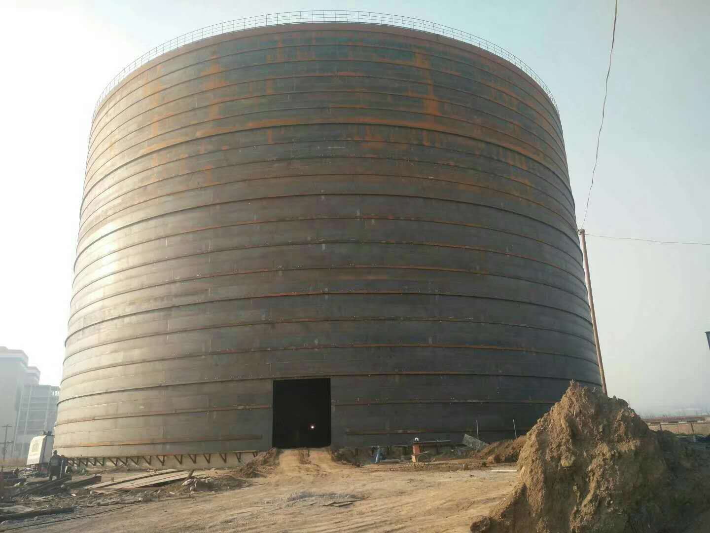 古城承建大型钢板库的好处及原理