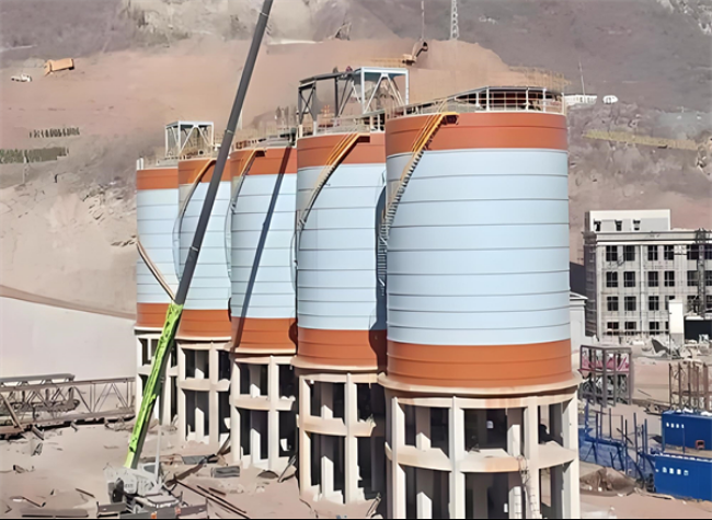 古城高架钢板仓